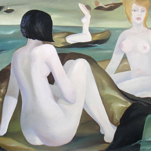 "Жемчужины" х. м. 80 х 100