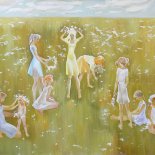 "Весна" х. м. 90 х 150