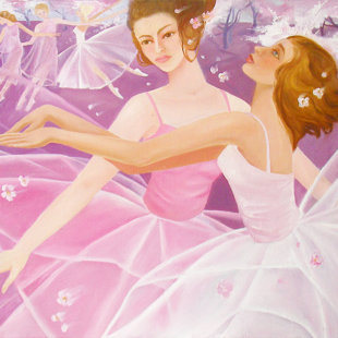 "Балет" х. м. 80 х 100