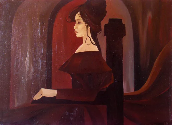 "Королева" х. м. 70 х 100