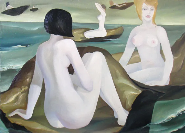 "Жемчужины" х. м. 80 х 100